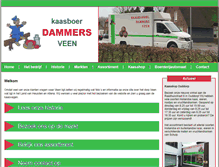 Tablet Screenshot of kaashandeldammers.nl